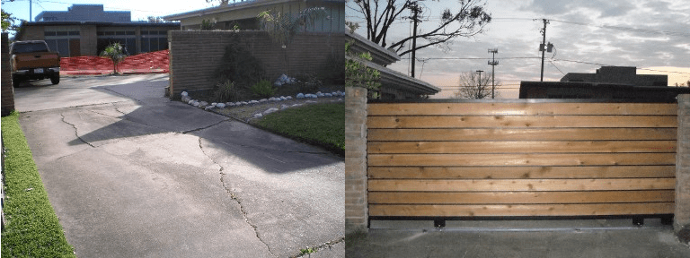 Privacy Gate Before and After