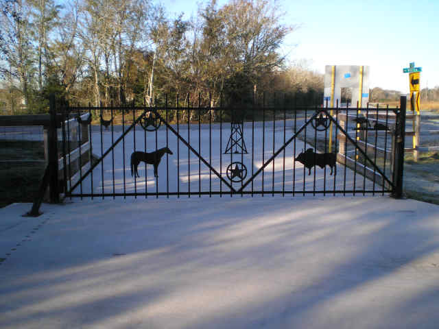 Animal Pattern Custom Gate
